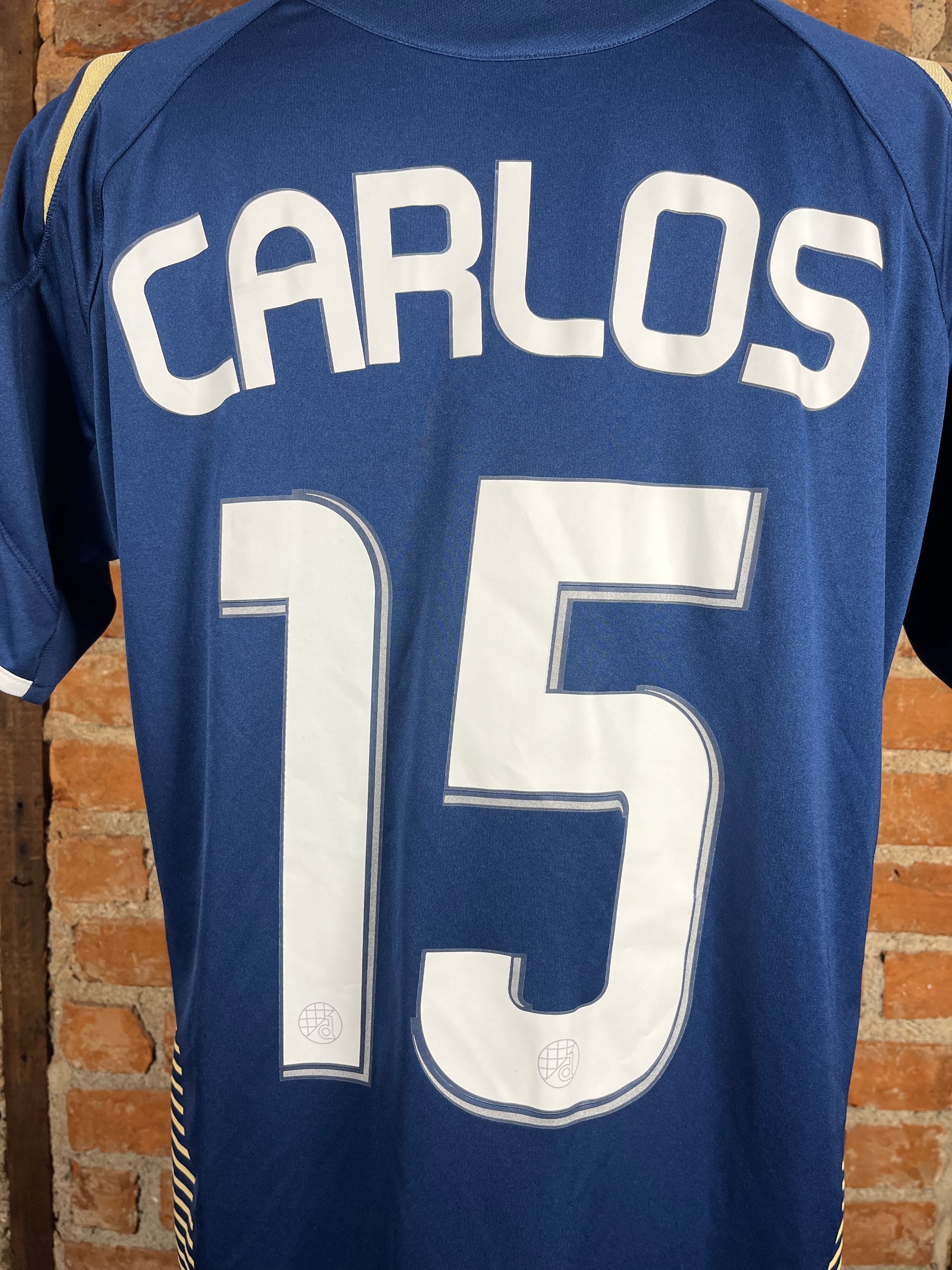 Dinamo Zagreb #15 Carlos – Home – L – 2007 – (8/10)