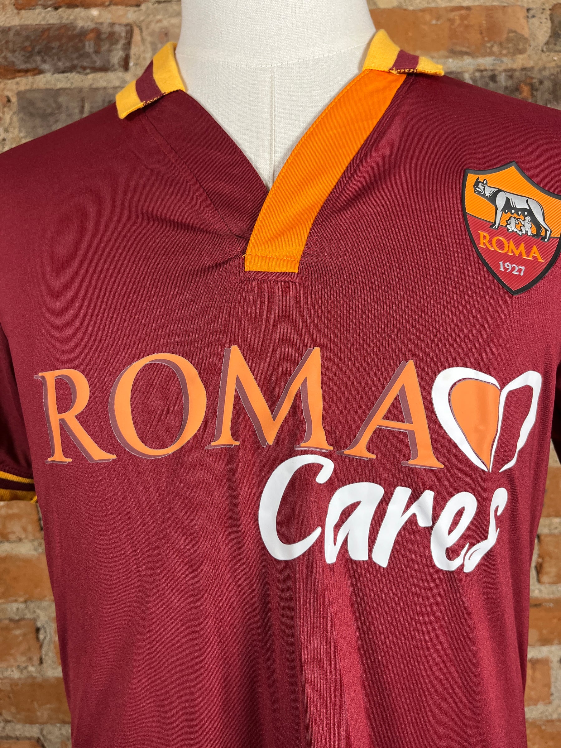 AS Roma #10 Totti – Home Kit – S – 2013-14 – (7/10)