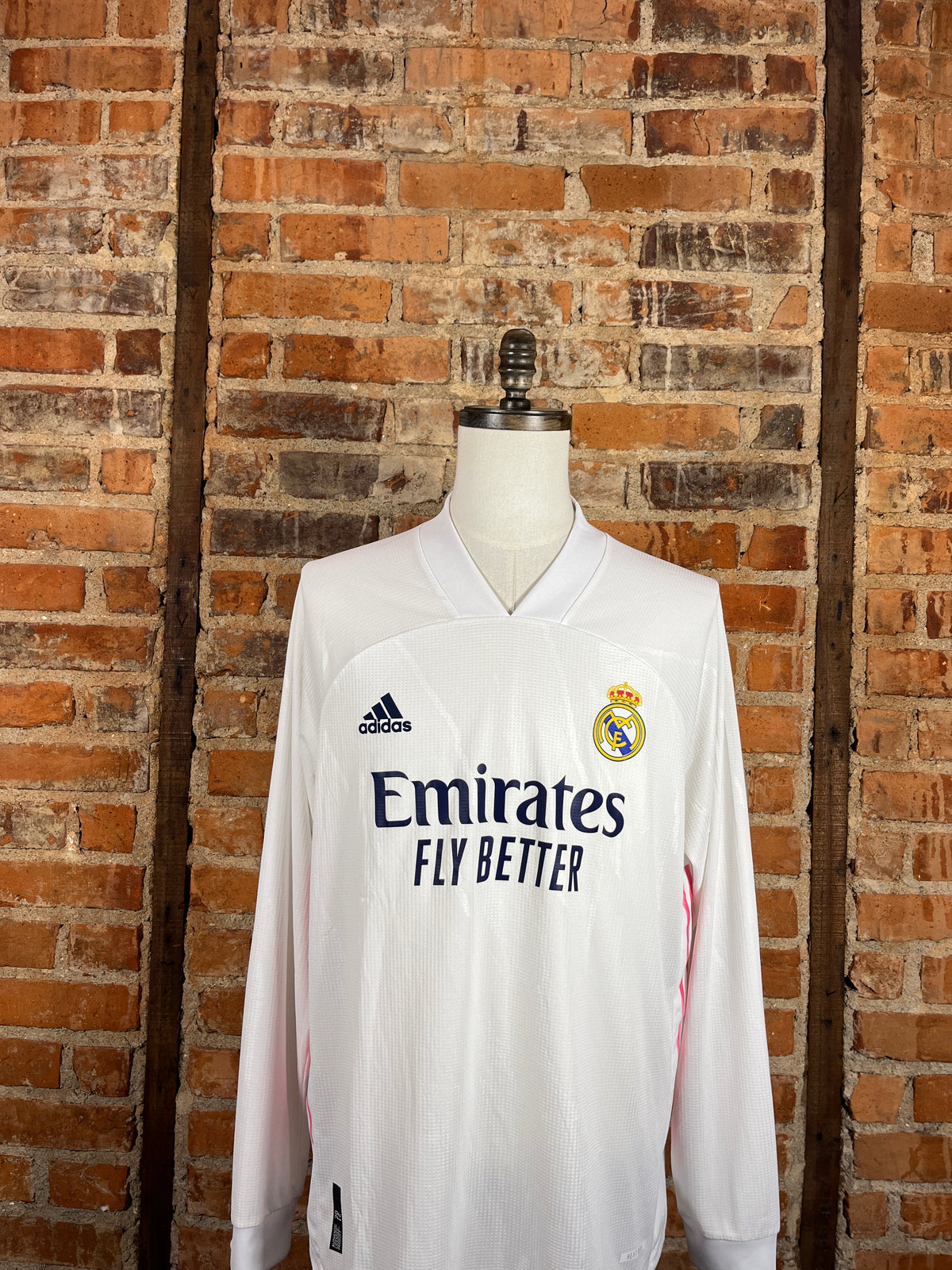 Real Madrid L/S – Home Kit – XL – 2020-21 – (9/10)