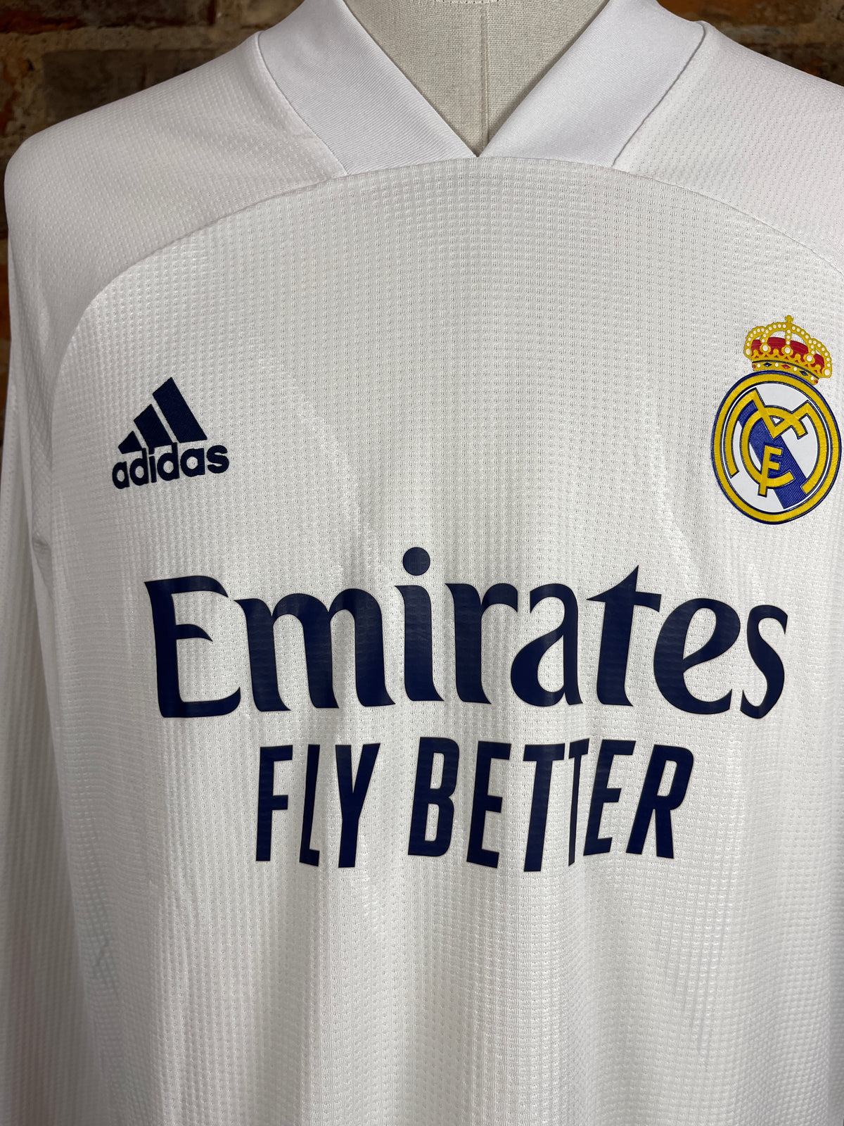 Real Madrid L/S – Home Kit – XL – 2020-21 – (9/10)