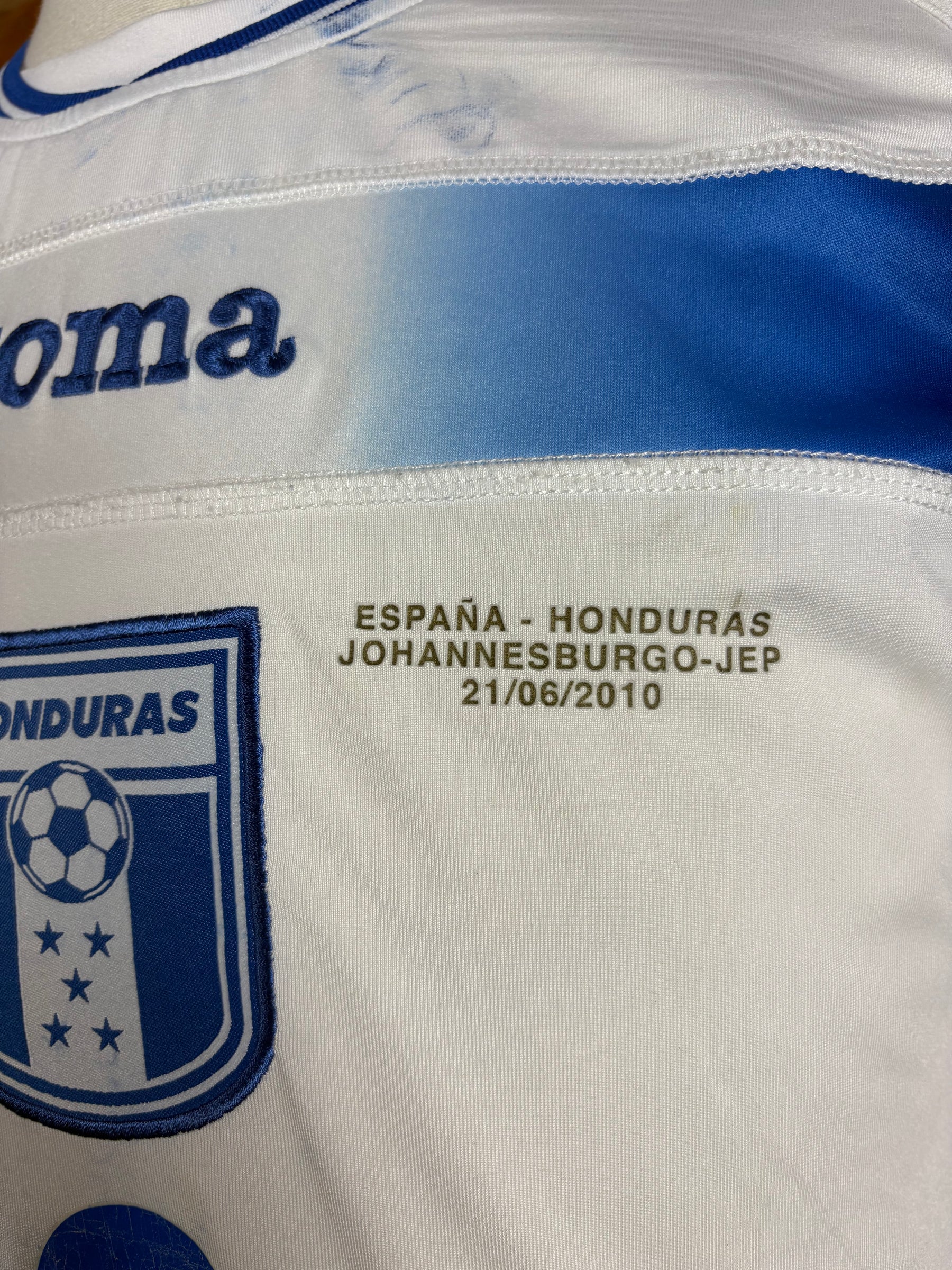 Honduras Home 2010 FIFA World Cup – Match Issued to Wilson Palacios #8
