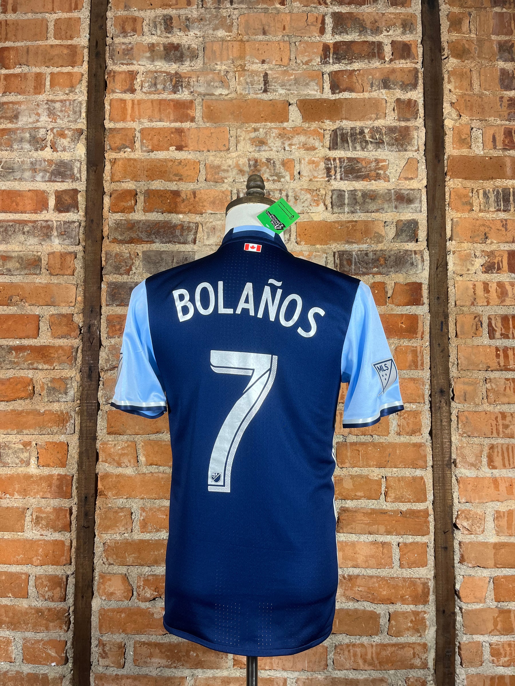 Vancouver Whitecaps Bolaños #7 – Away – 2016 – S – (8/10)