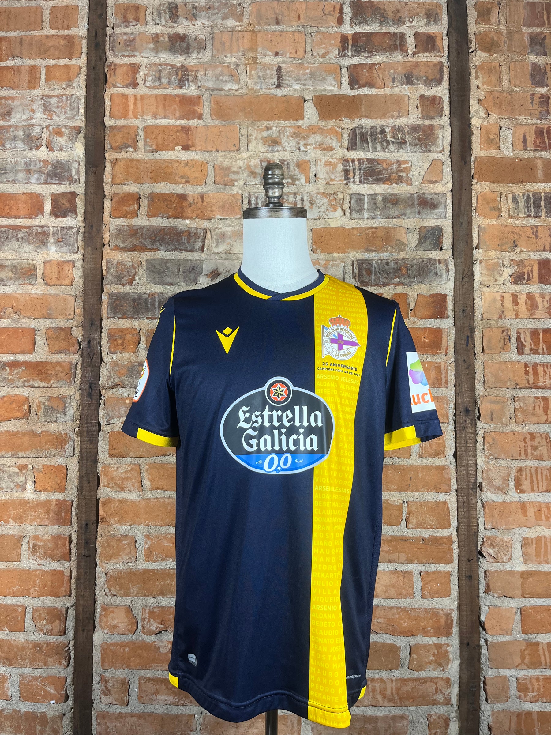 Deportivo La Coruña Borges #8 Match Worn/Issue – Away – 2020 – L – (9/10)