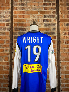 San Jose Earthquakes L/S Wright #19 – Home – 2001 – XL – (8/10)