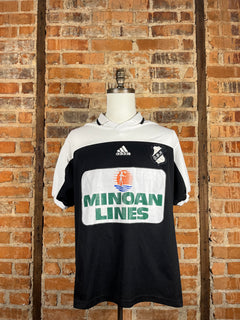 OFI Crete FC Gomez #9 Match Worn/Issue – Home – 1997 – XL – (8/10)