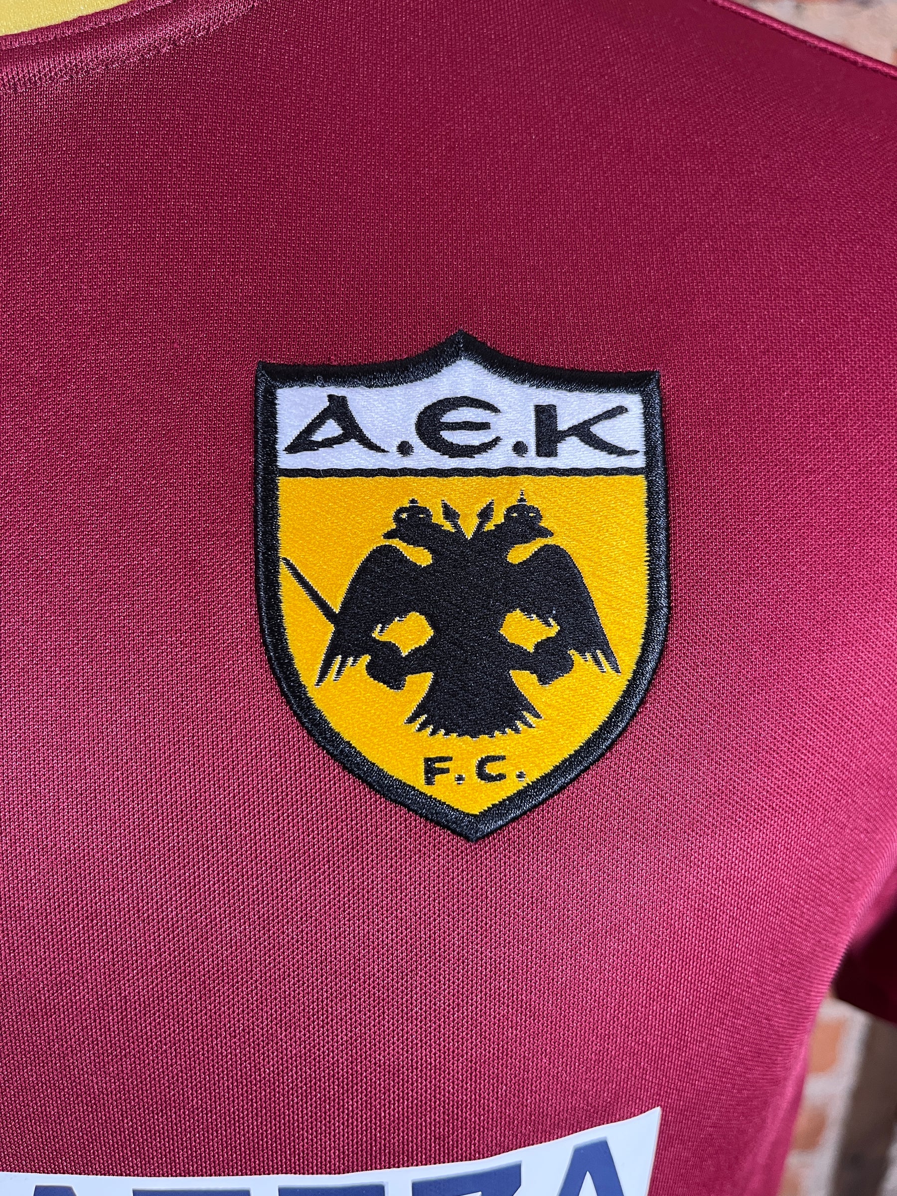AEK Athens Centeno #18 – Third Kit – 2003 – S – (9/10)