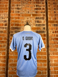 Uruguay D. Godín #3 Match Worn/Issue – Home – 2021 – M – (7/10)