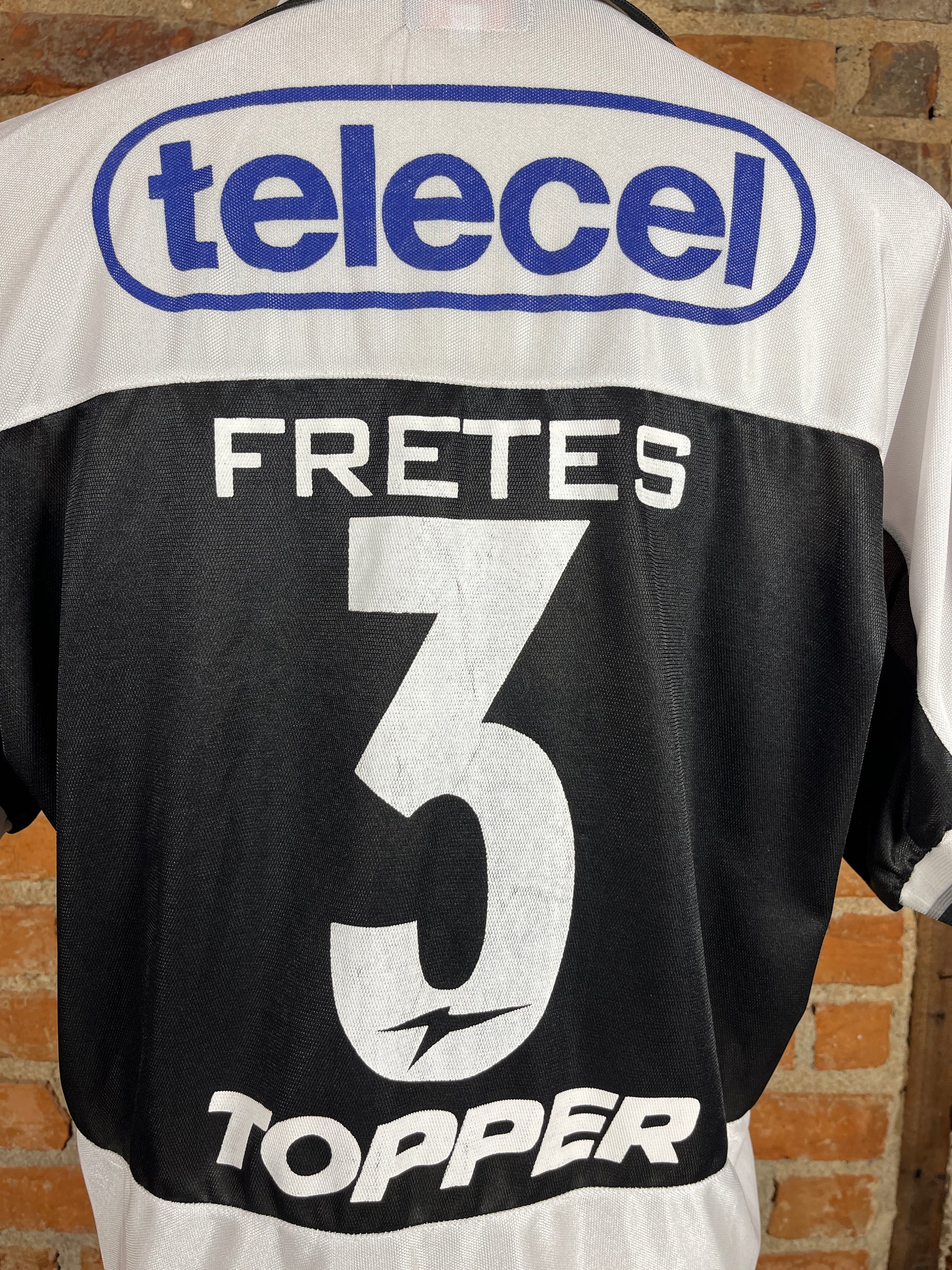Club Olimpia Fretes #3 Match Worn/Issue – Away – 1999 – XL – (9/10)