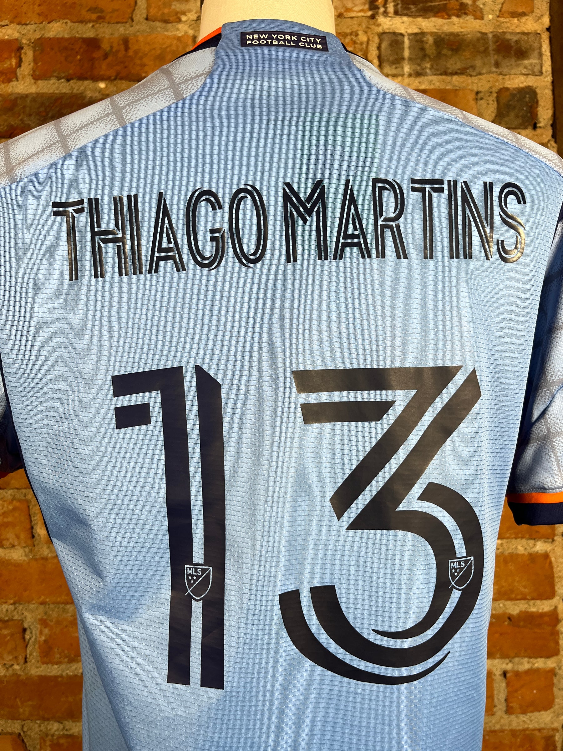 New York City FC Thiago Martins #13 – Home – 2023 – M – (9/10)