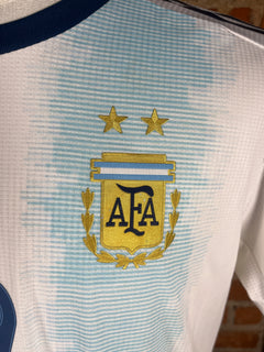 Argentina #9 Match Worn/Issue – Home – 2019 – M/6 – (9/10)