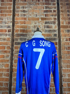 South Korea L/S C. G. Song #7 Match Worn/Issue – Away – 2000 – M – (8/10)