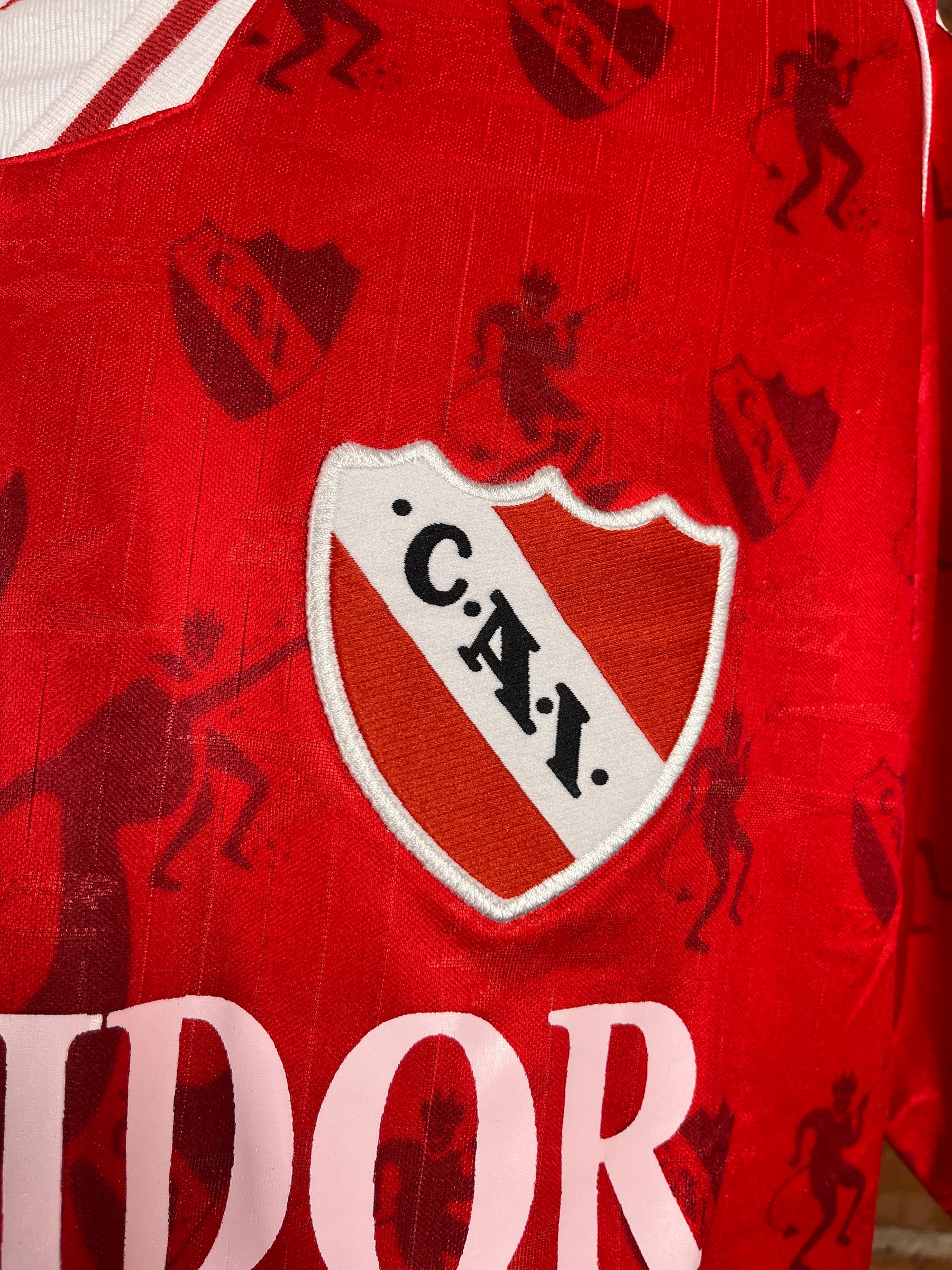 Club Atlético Independiente #4 Match Worn/Issue – Home – 1997 – XL – (8/10)