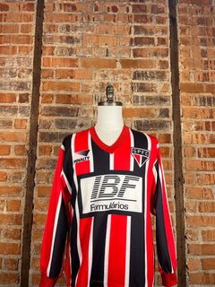 São Paulo FC L/S #4 Match Worn/Issue – Away – 1992 – M – (8/10)