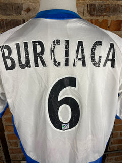 Kansas City Wizards Burciaga #6 Match Worn/Issue – Away – 2005 – XL – (6/10)