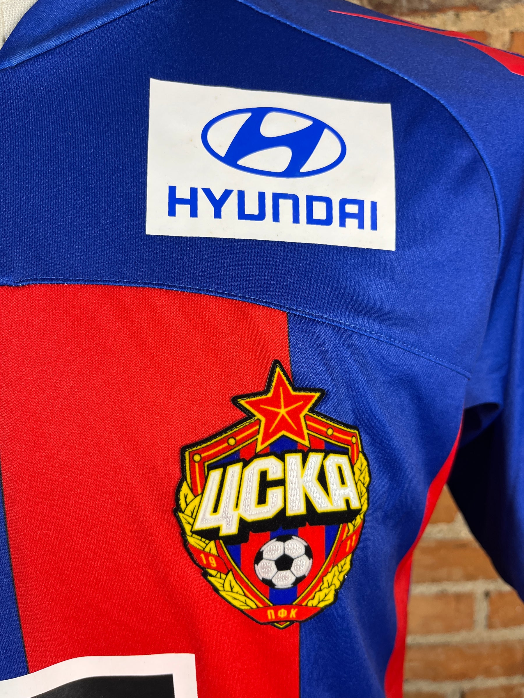 PFC CSKA Moscow Vágner Love #9 Match Worn/Issue – Home – 2010 – M – (9/10)