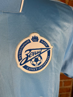 FC Zenit Aleksandr Anyukov #2 Match Worn/Issue – Home – 2008 – L – (7/10)