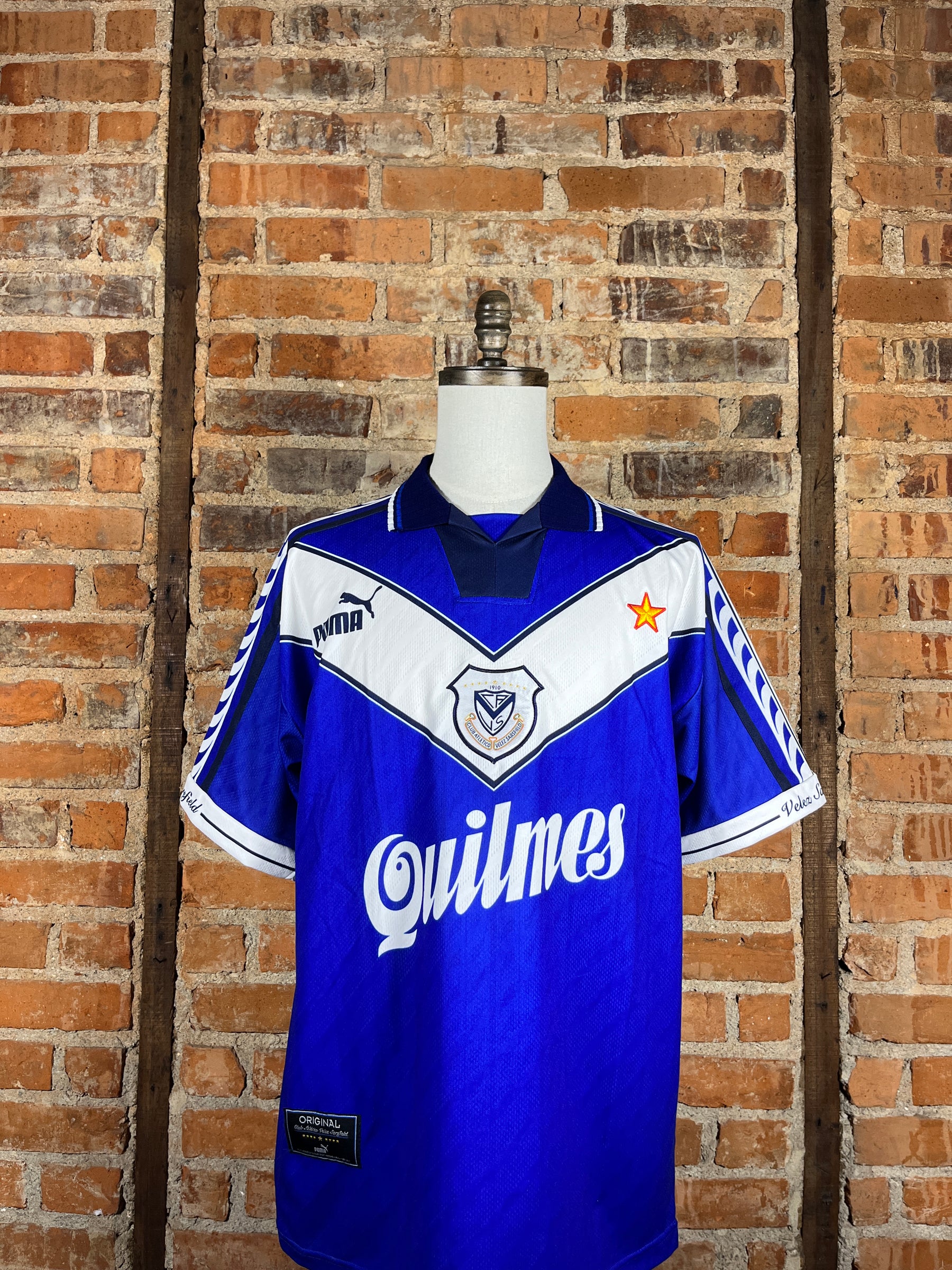 Club Atlético Vélez Sarsfield #22 Match Worn/Issue – Away – 1998 – M – (8/10)