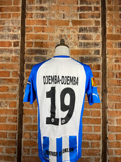 Odense Boldklub Djemba-Djemba #19 Match Worn/Issue – Home – 2011 – L – (7/10)