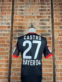 Bayer 04 Leverkusen Castro #27 Match Worn/Issue – Home – 2013 – M – (7/10)