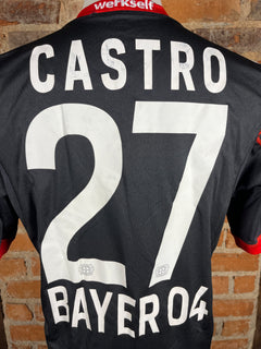 Bayer 04 Leverkusen Castro #27 Match Worn/Issue – Home – 2013 – M – (7/10)