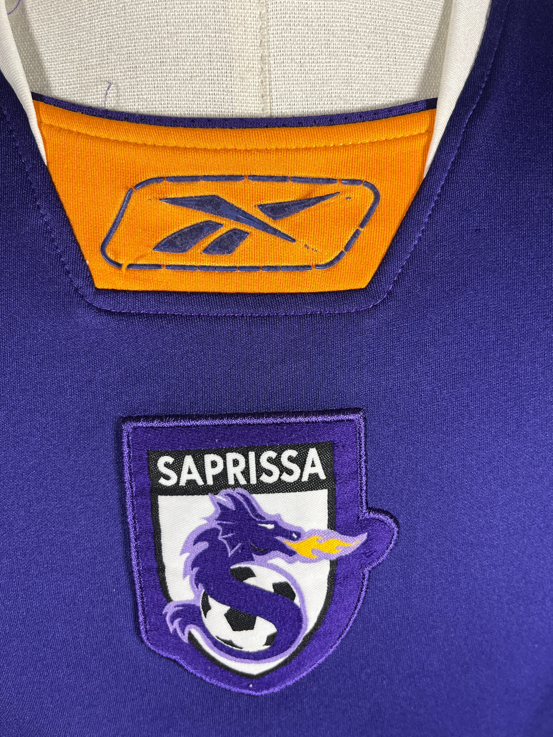 Deportivo Saprissa #13 Esquivel L/S – Home – 2005 – L – (8/10)