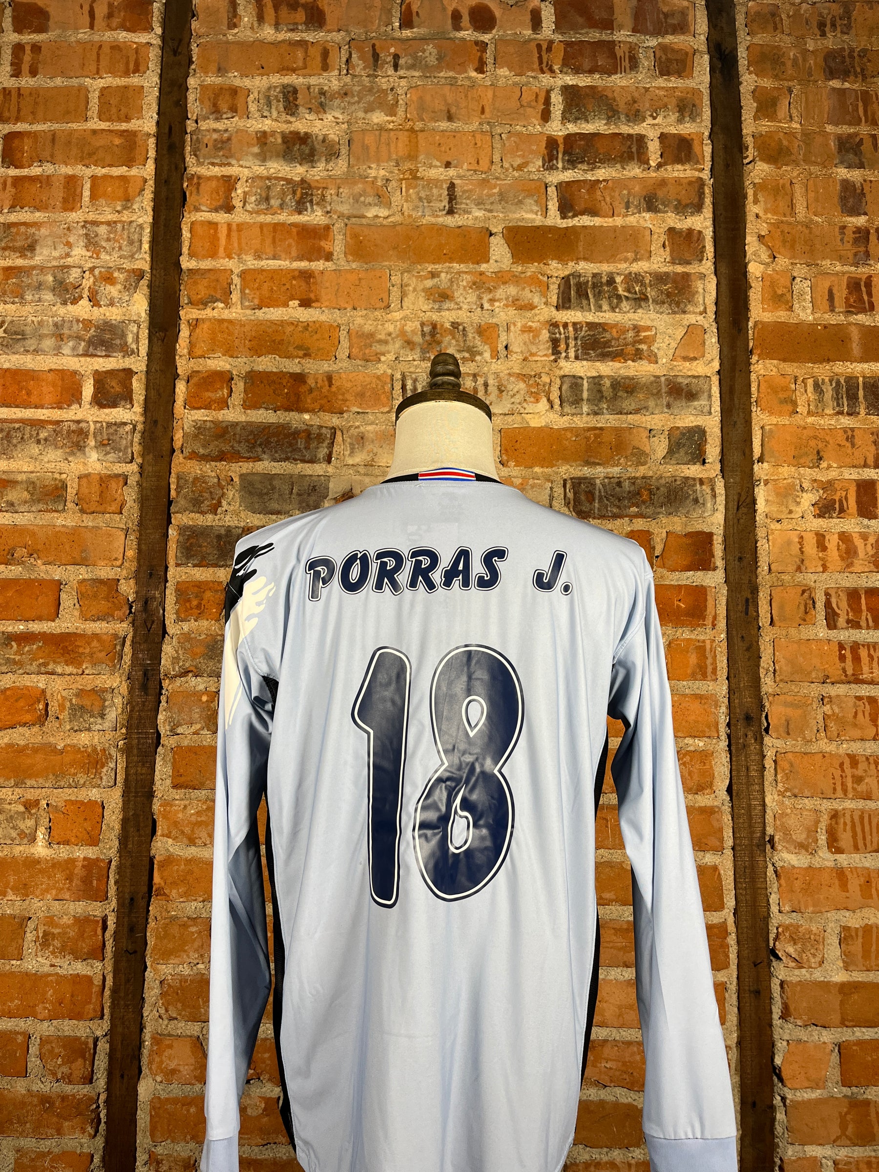 Costa Rica #18 Porras L/S – Goalkeeper – 2006 – L – (8/10)