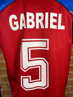 Costa Rica #5 Gabriel Match Worn/Issue – Home – 2005 – L – (8/10)