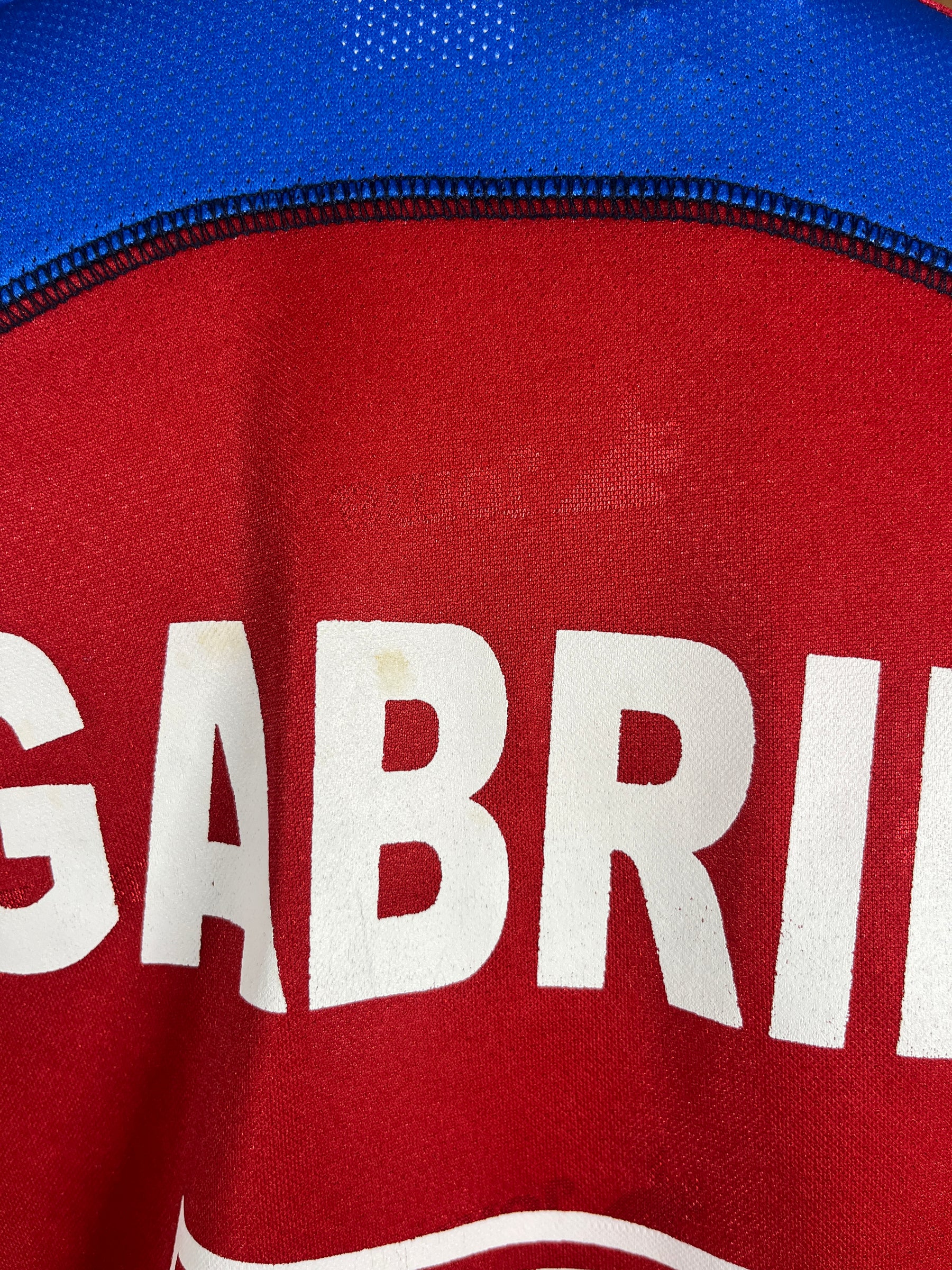Costa Rica #5 Gabriel Match Worn/Issue – Home – 2005 – L – (8/10)