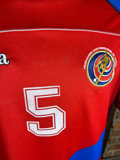 Costa Rica #5 Gabriel Match Worn/Issue – Home – 2005 – L – (8/10)