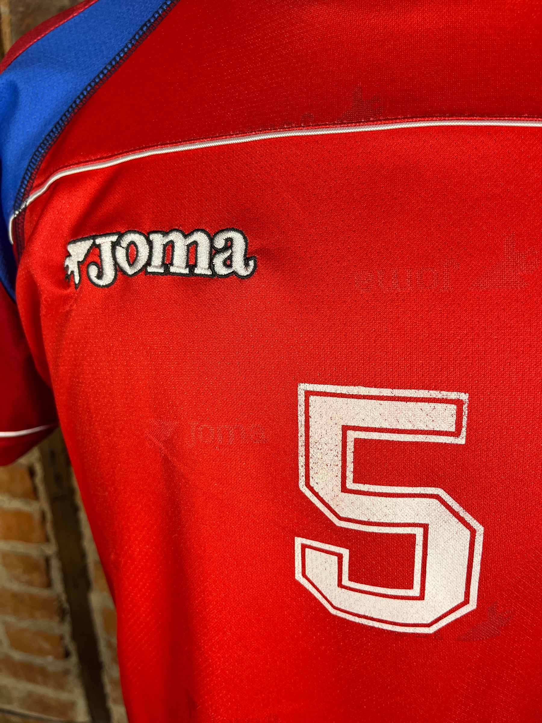 Costa Rica #5 Gabriel Match Worn/Issue – Home – 2005 – L – (8/10)
