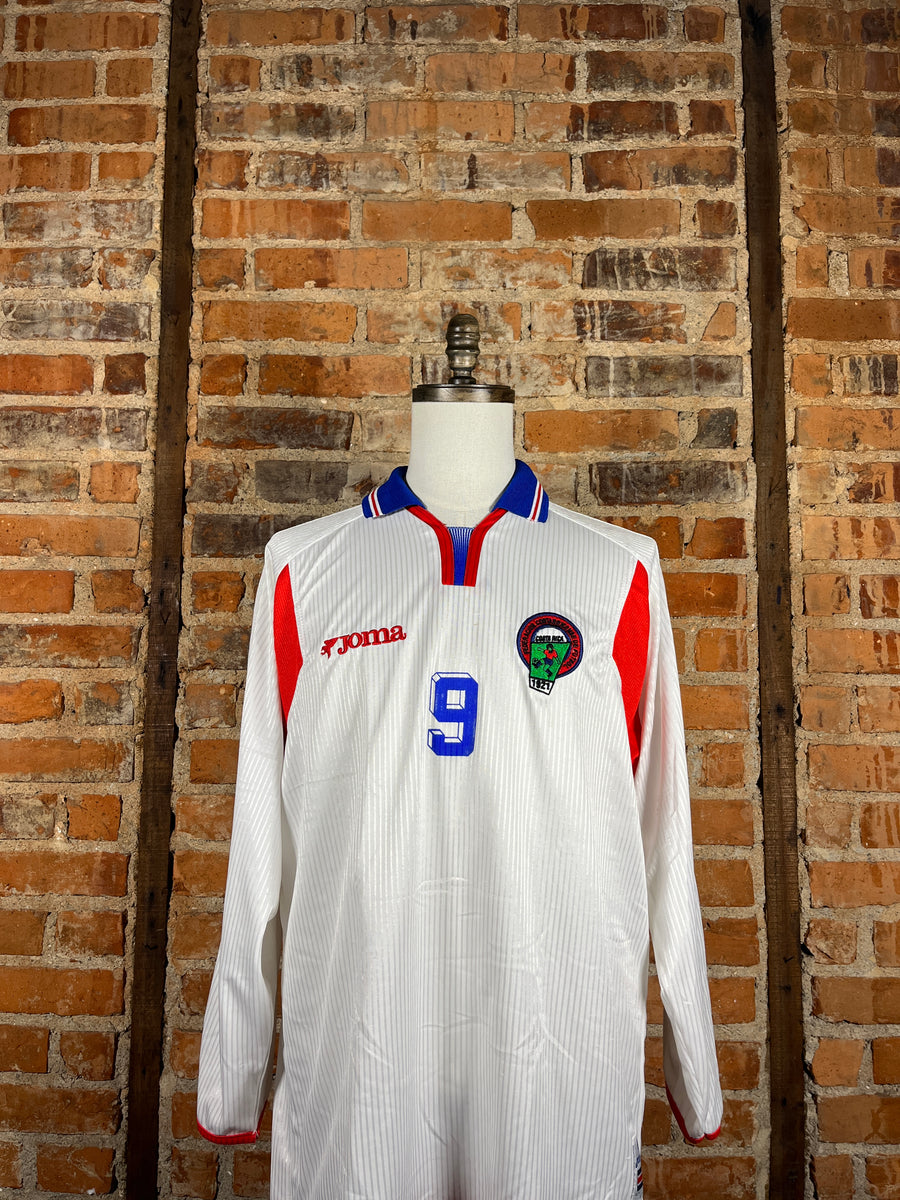Costa Rica #9 L/S – Away – 2000 – L – (7/10)