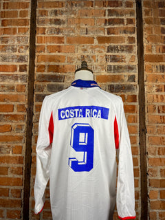 Costa Rica #9 L/S – Away – 2000 – L – (7/10)