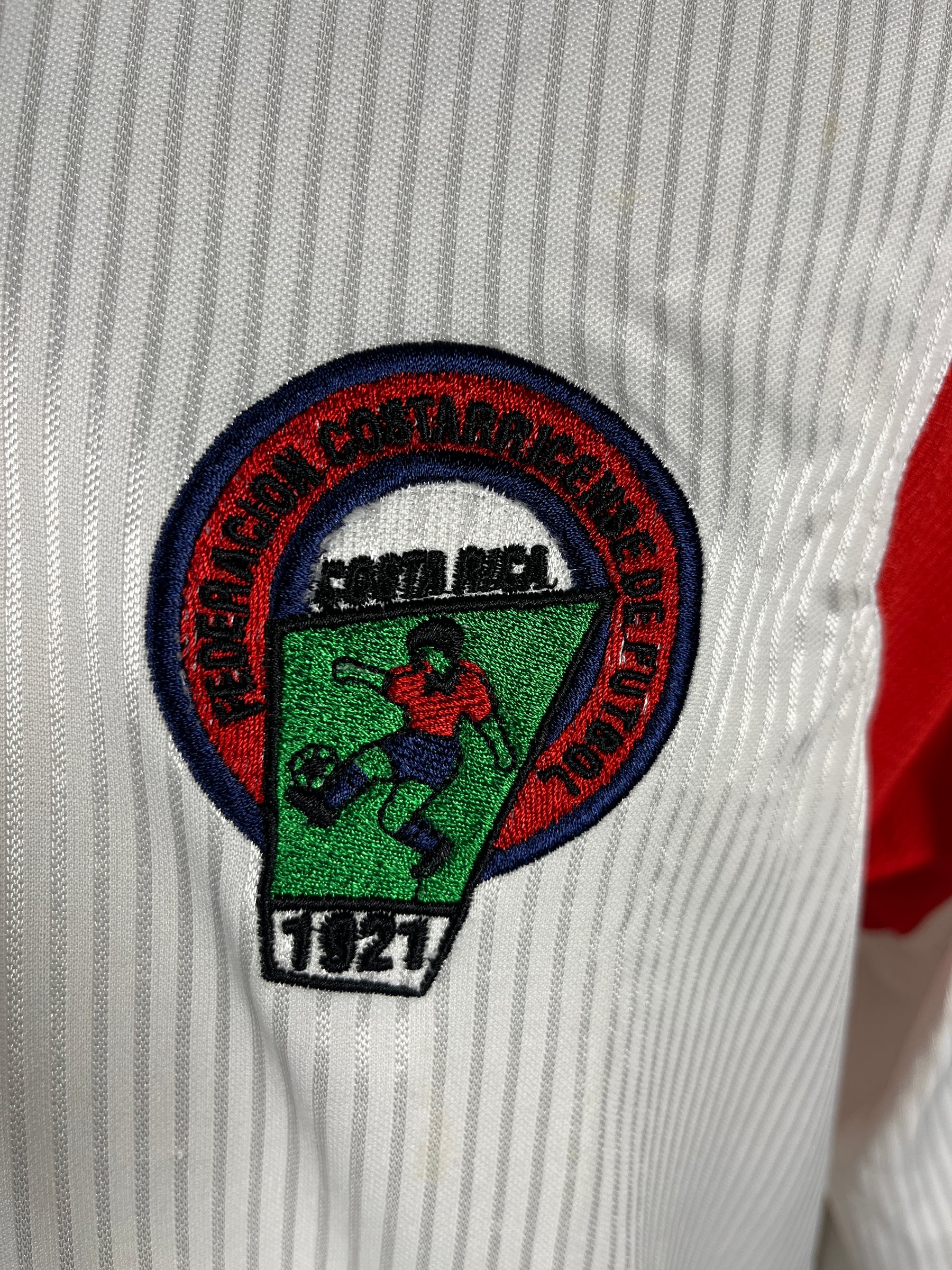 Costa Rica #9 L/S – Away – 2000 – L – (7/10)
