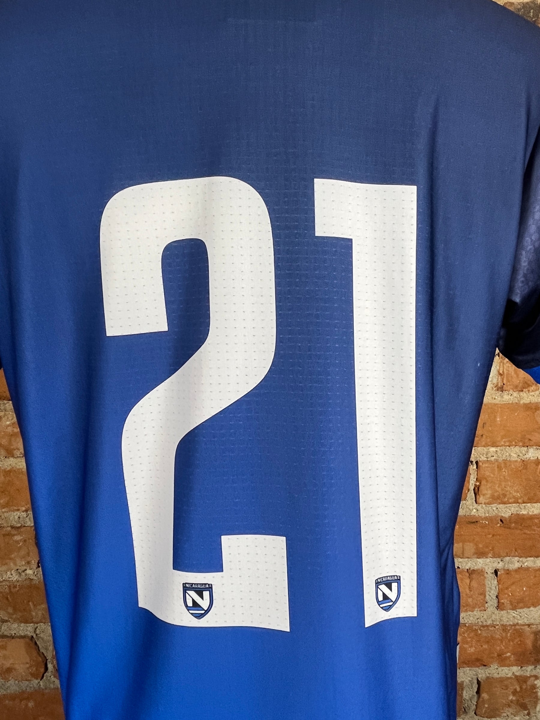 Nicaragua #21 Match Worn/Issue – Away – 2022 – M – (9/10)