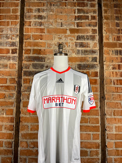 Fulham F.C. #10 Bryan Ruiz Match Worn/Issue – Home – 2014 – L – (8/10)