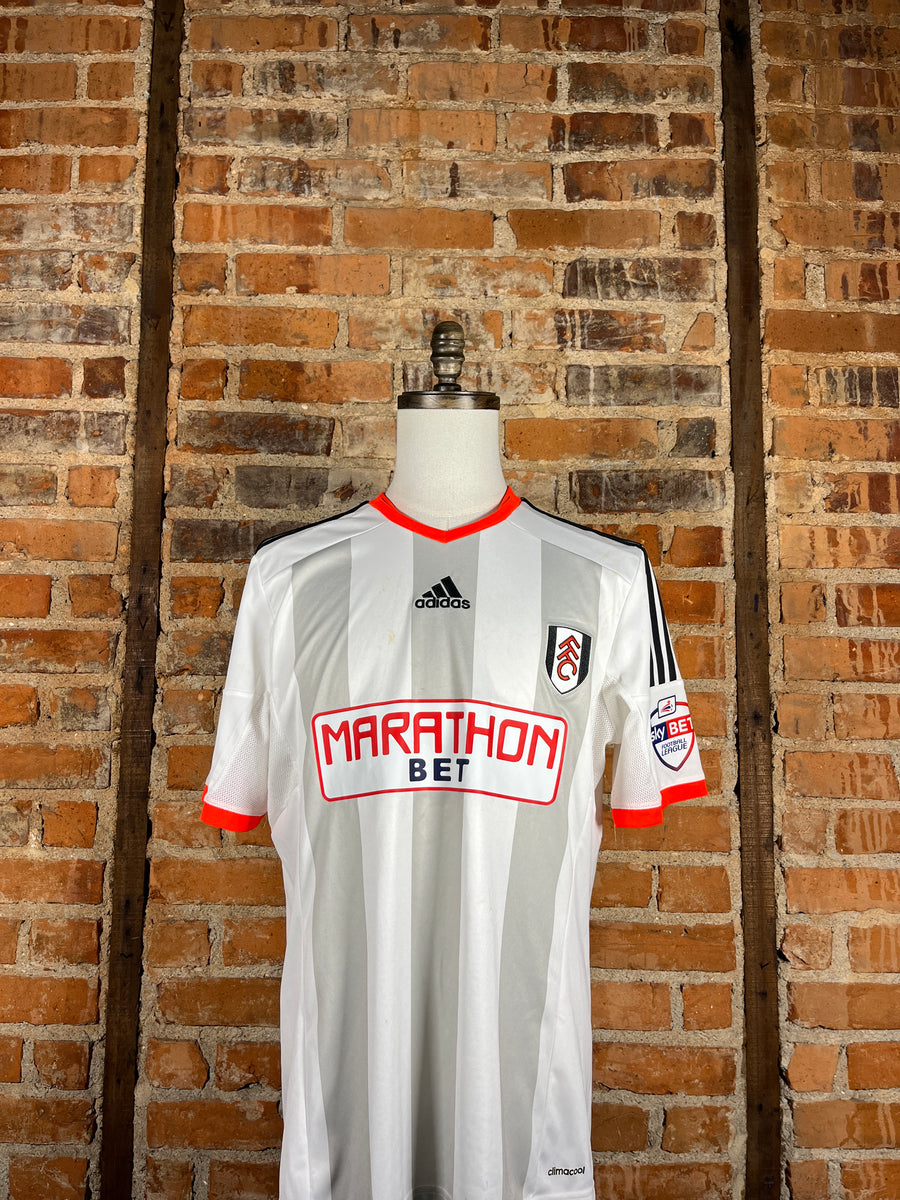 Fulham F.C. #10 Bryan Ruiz Match Worn/Issue – Home – 2014 – L – (8/10)