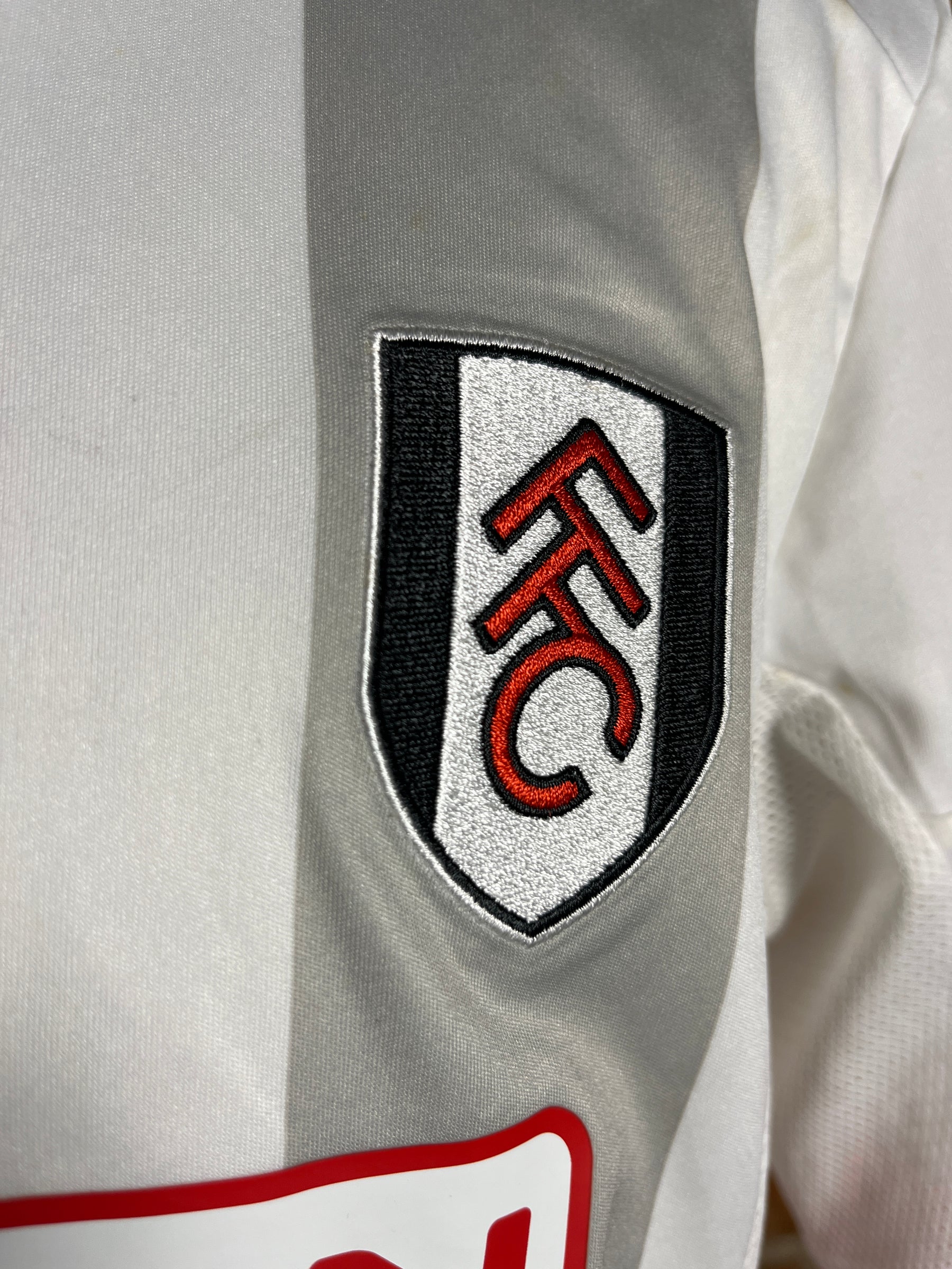 Fulham F.C. #10 Bryan Ruiz Match Worn/Issue – Home – 2014 – L – (8/10)