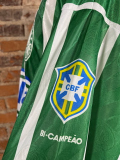 Palmeiras #9 L/S Match Worn/Issue (Worn in Copa Libertadores) – Away – 1994 – M – (7/10)