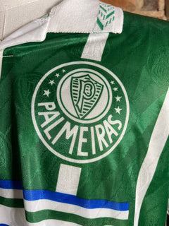 Palmeiras #9 L/S Match Worn/Issue (Worn in Copa Libertadores) – Away – 1994 – M – (7/10)