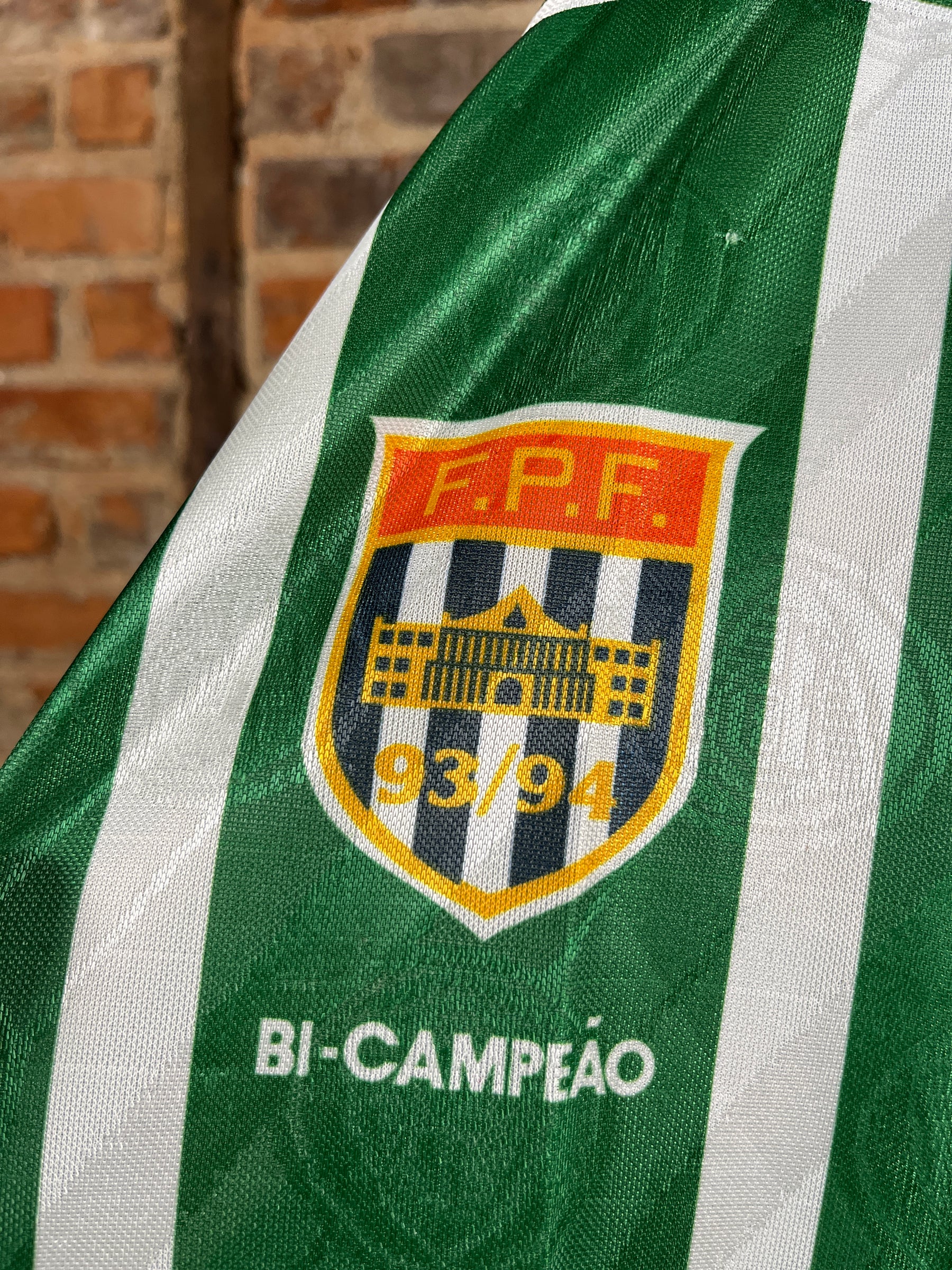 Palmeiras #9 L/S Match Worn/Issue (Worn in Copa Libertadores) – Away – 1994 – M – (7/10)