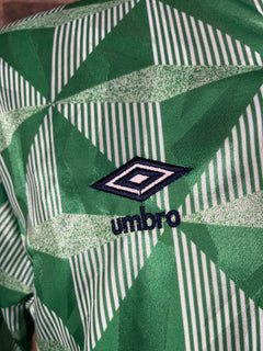 Northern Ireland #8 Match Worn/Issue – Home – 1991 – XL – (7/10)