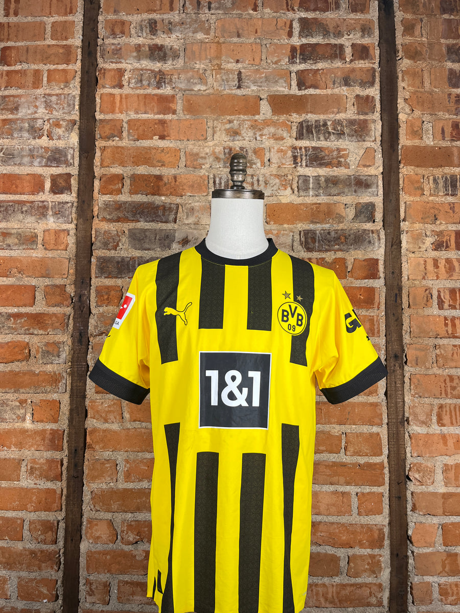 Borussia Dortmund #27 Adeyemi Match Worn/Issue – Home – 2022 – M – (8/10)