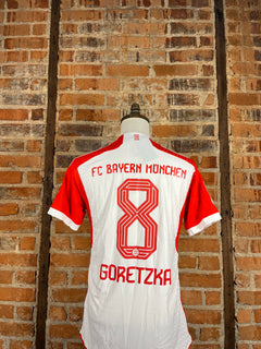 Bayern Munich #8 Goretzka Match Worn/Issue – Home – 2023 – 5/M – (8/10)