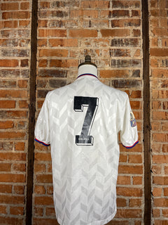 C.D. Luis Ángel Firpo #7 Match Worn/Issue – Away – 1995 – XL – (6/10)