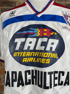 C.D. Luis Ángel Firpo #7 Match Worn/Issue – Away – 1995 – XL – (6/10)