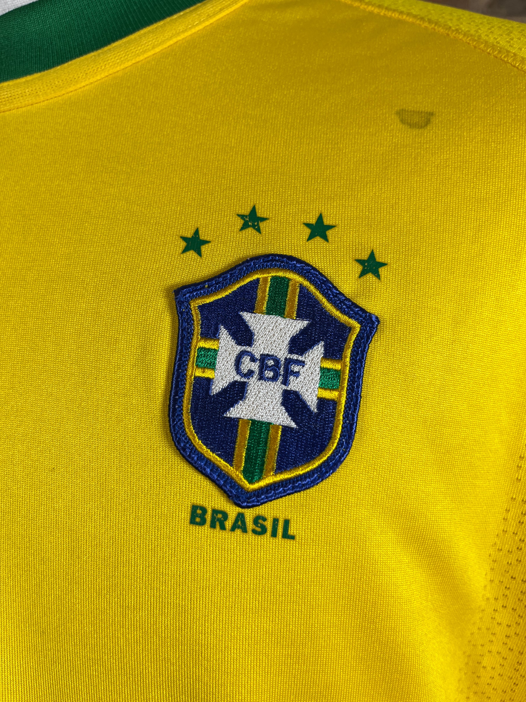 Brazil #9 Match Worn/Issue – Home – L – 1998 – (7/10)