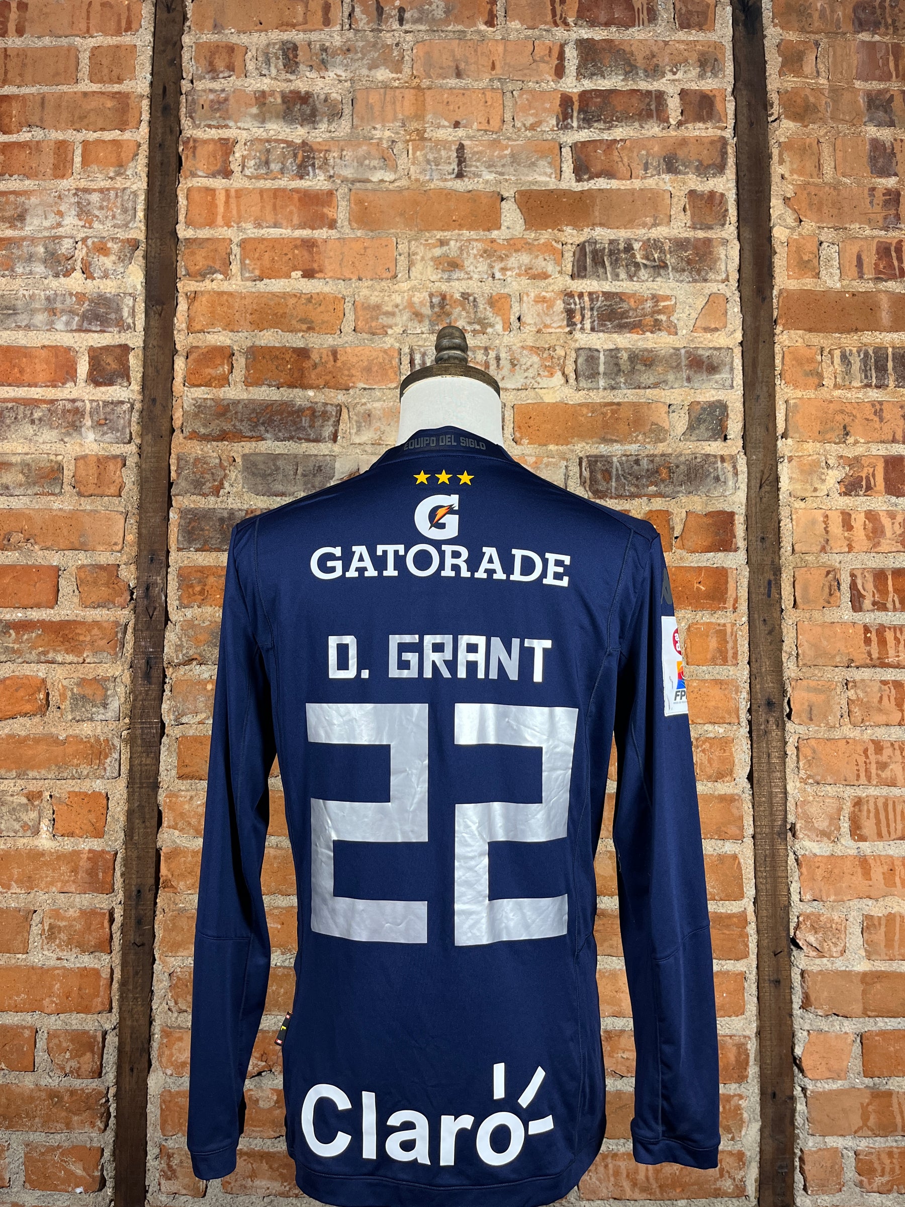 Deportivo Saprissa #22 D. Grant Match Worn/Issue – Goalkeeper – L – 2016 – (8/10)