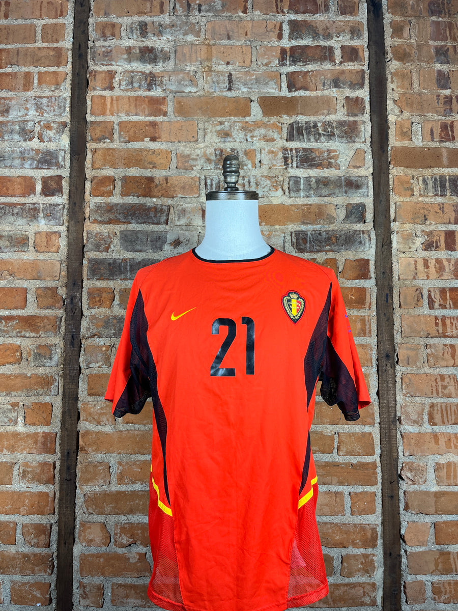 Belgium #21 Boffin Match Worn/Issue – Home – M – 2000 – (8/10)
