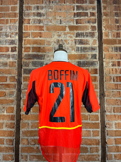 Belgium #21 Boffin Match Worn/Issue – Home – M – 2000 – (8/10)