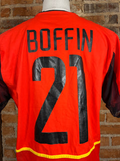 Belgium #21 Boffin Match Worn/Issue – Home – M – 2000 – (8/10)